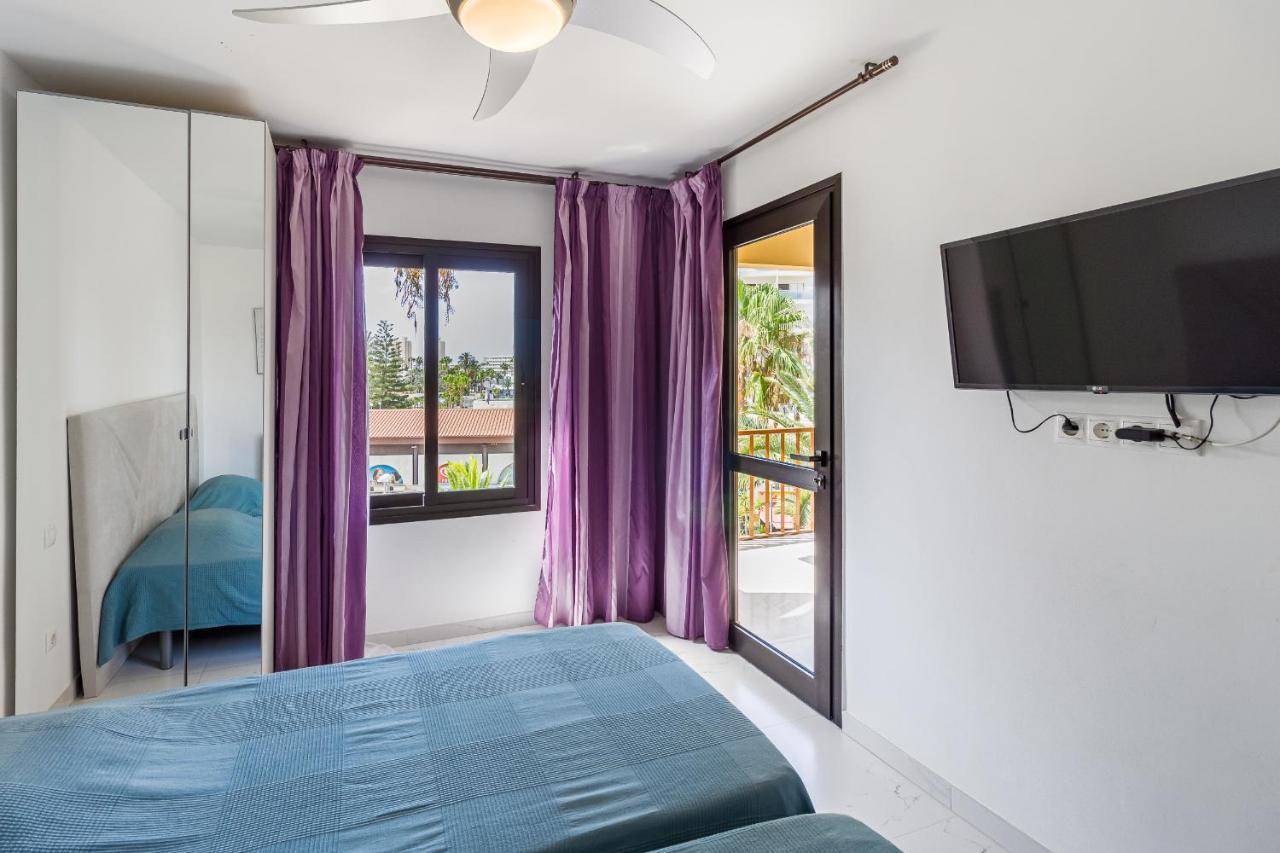 Amazing 3 Bedroom Apartment On The First Line Of The Best Las Americas Beach, Air Conditioner And Terrace Ocean View Playa de las Americas  Luaran gambar